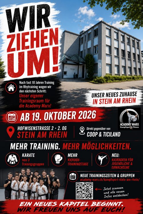 Wir ziehen um